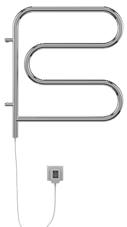 Электро 25 F-обр 600х600 поворотный Полотенцесушитель TERMINUS Старый Оскол - фото 2