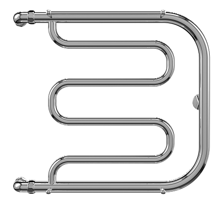 Фокстрот AISI 32х2 600х500 Полотенцесушитель  TERMINUS Старый Оскол - фото 2